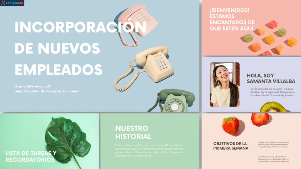 Plantilla Plan de incorporación de nuevos empleados
